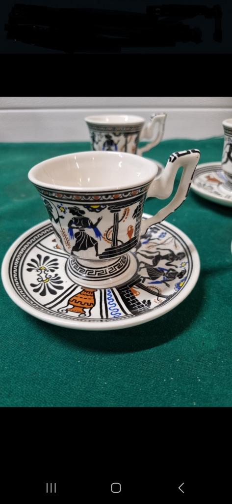 kop en schotels no 104 nymphes and satyr fetchin greece, Ophalen of Verzenden, 'T Olde Gre-j, Info@toldegrej.nl, Endepoelstraat 20f Didam