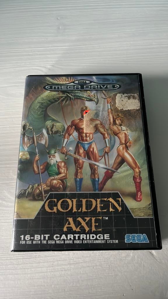 Golden axe 16-BIT, Spelcomputers en Games, Games | Sega, Avontuur en Actie, 1 speler, Ophalen of Verzenden, Zo goed als nieuw