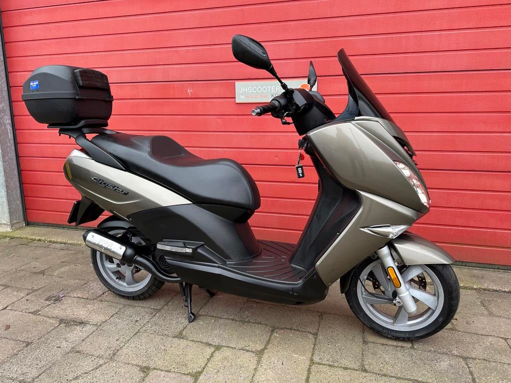 Zeer nette goed onderhouden Peugeot citystar brom scooter, Ophalen, Benzine, 50 cc