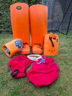 Obo robo pak oranje met zaalspullen, Ophalen of Verzenden, Gebruikt, Kleding