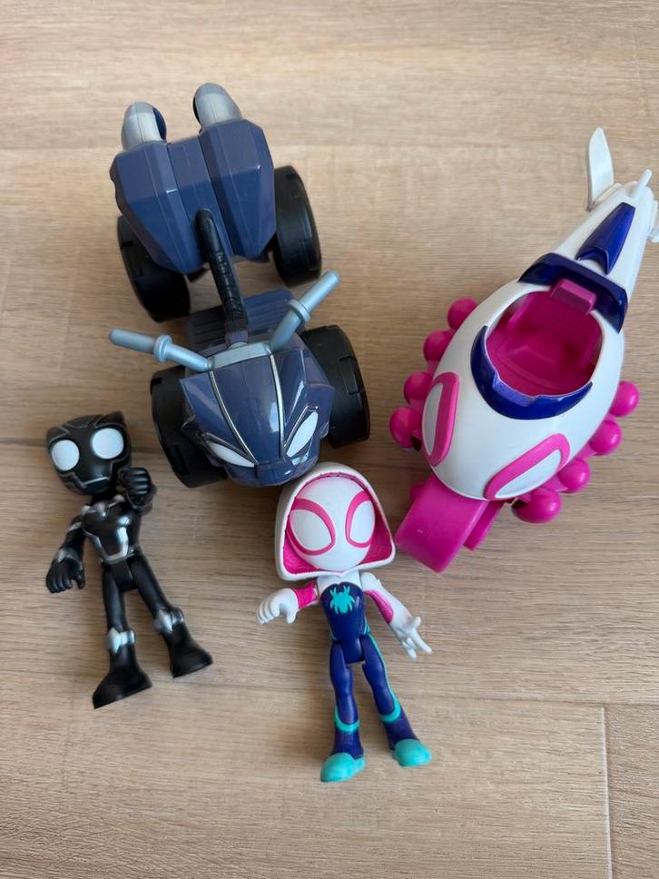 Spidey en zijn Geweldige Vriendjes Figuren en Voertuigen, Kinderen en Baby's, Speelgoed | Actiefiguren, Zo goed als nieuw, Ophalen