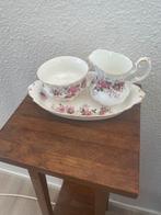 Royal Albert Lavender Rose suikerpot, melkkan en schaal, Antiek en Kunst, Ophalen of Verzenden