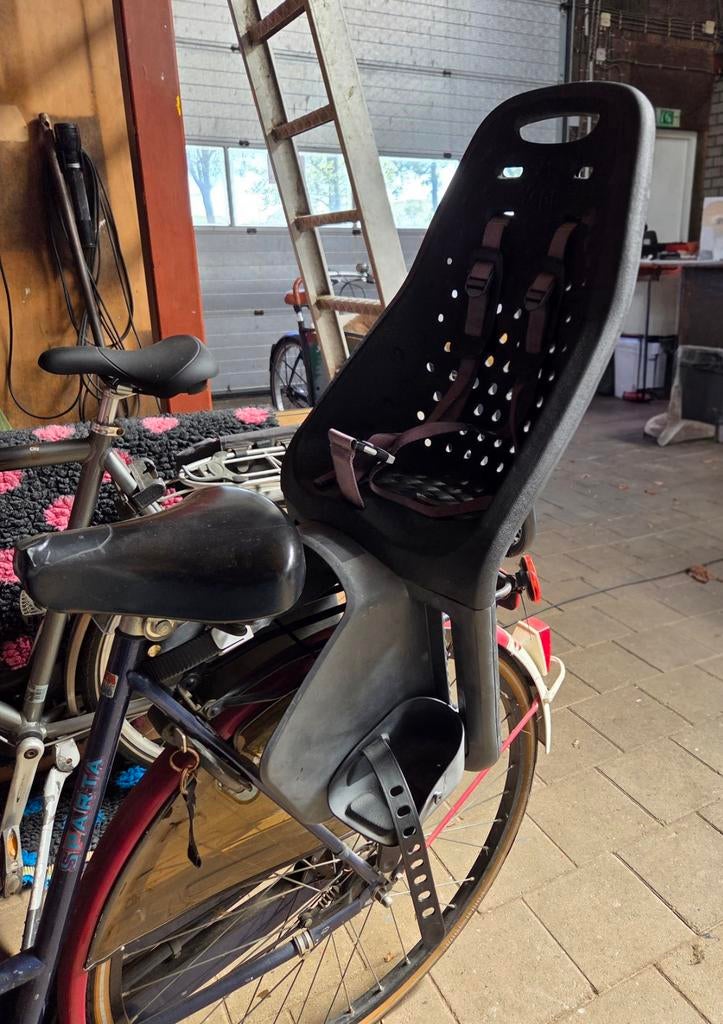 Yepp achterzitje, Ophalen, Gebruikt