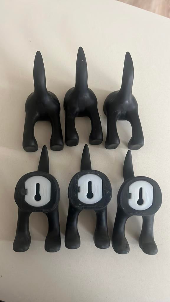 IKEA BÄSTIS haken - zo goed als nieuw, 6 stuks, Ophalen, Zo goed als nieuw, Kunststof, Wandhaken