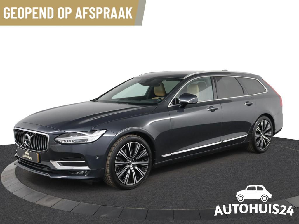 Volvo V90 2.0 T5 Inscription AMBER LEDER|LED|B&WAudio|1-eige, Auto's, 15 km/l, Euro 6, 1969 cc, Bluetooth