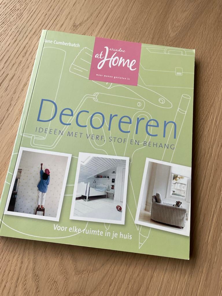Decoreren: Ideeën met verf, stof en behang, Boeken, Wonen en Tuinieren, Zo goed als nieuw, Interieur en Design, Ophalen of Verzenden