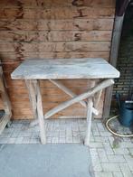 Houten statafel, Ophalen