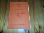 Helmut degen - spielmusik nr. 3, Gebruikt, Klassiek, Ophalen of Verzenden, Viool of Altviool