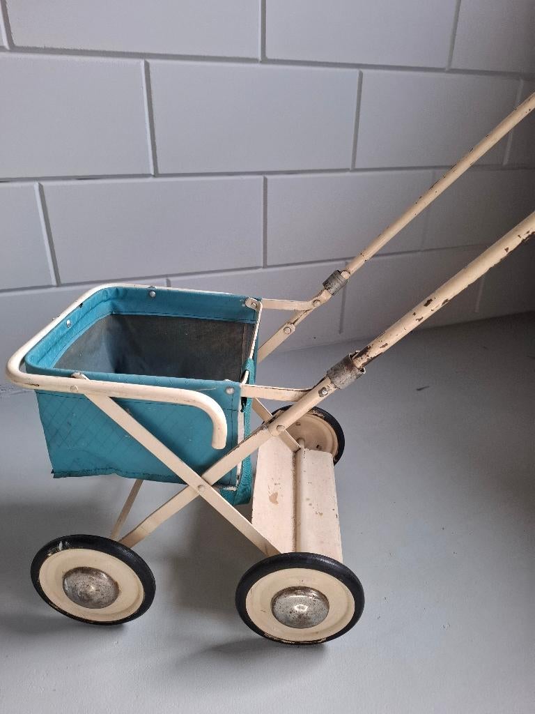 poppenwandelwagen, Antiek en Kunst, Antiek | Speelgoed, Ophalen of Verzenden