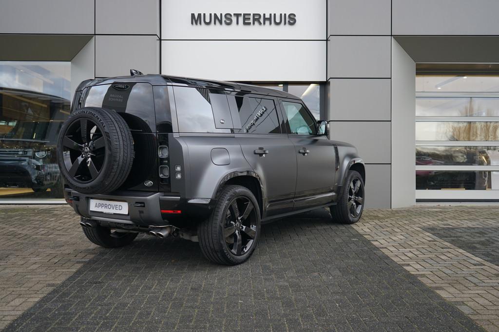 Land Rover Defender 5.0 P525 110 V8 Carpathian Edition | Gri, Automaat, 12 maanden, Land Rover Select Edition, Bedrijf
