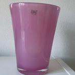 Fidrio glazen vaas roze, 30 cm hoog, handgemaakt, Ophalen