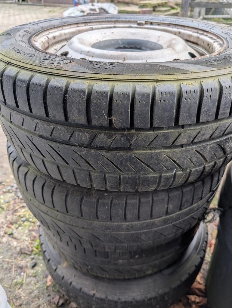 4 velgen Citroën Jumpy 2007, 3 met band, Auto diversen, Overige Auto diversen, Ophalen