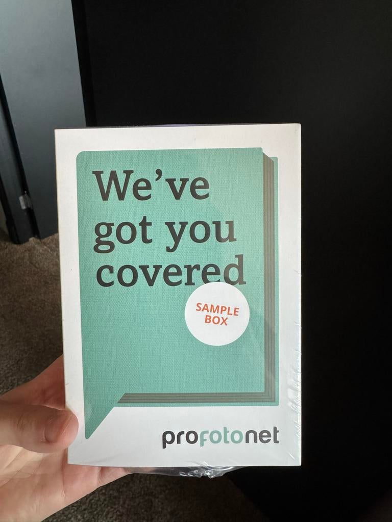 Profotonet Sample Box, Audio, Tv en Foto, Fotoalbums en Accessoires, Ophalen of Verzenden, Nieuw, Fotoalbum-accessoire