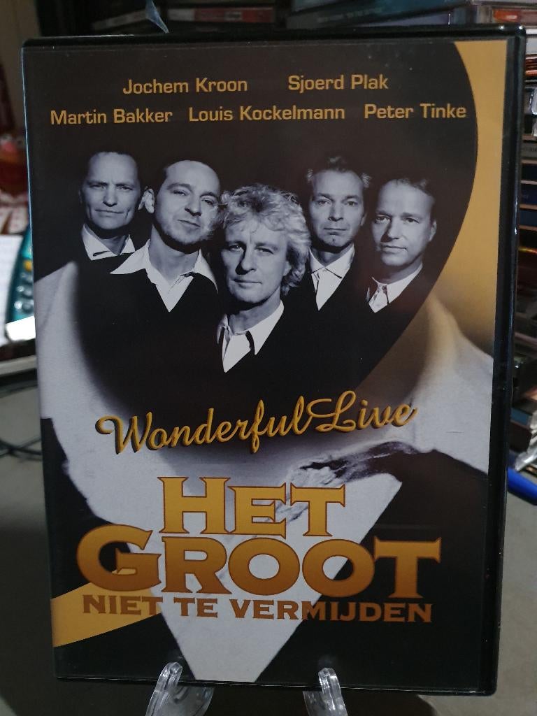 Het Groot Niet te Vermijden wonderful live - DVD, Cd's en Dvd's, Alle leeftijden, Ophalen, Zo goed als nieuw