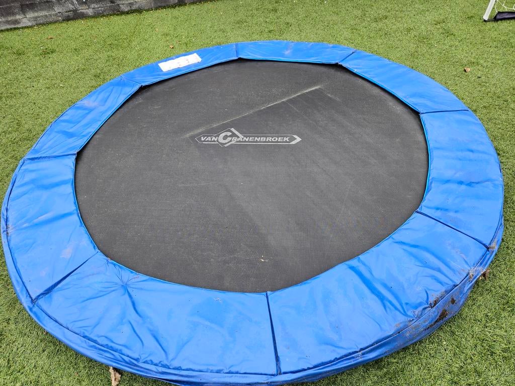 Van Cranenbroek Trampoline met Veiligheidsnet, Ophalen, Gebruikt
