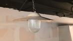 Industriële buitenlamp, emaille kap, 40cm doorsnee, Ophalen of Verzenden
