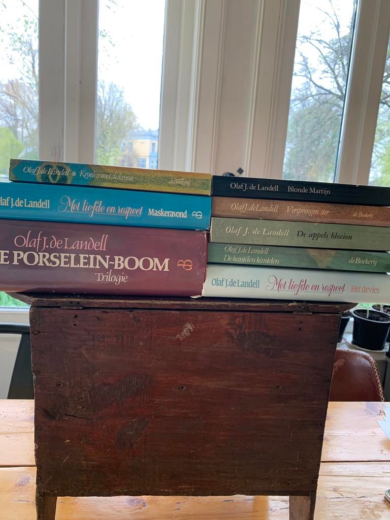 9 boeken van Olaf J. de Landell - Nette staat, Boeken, Ophalen, Gelezen, Nederland