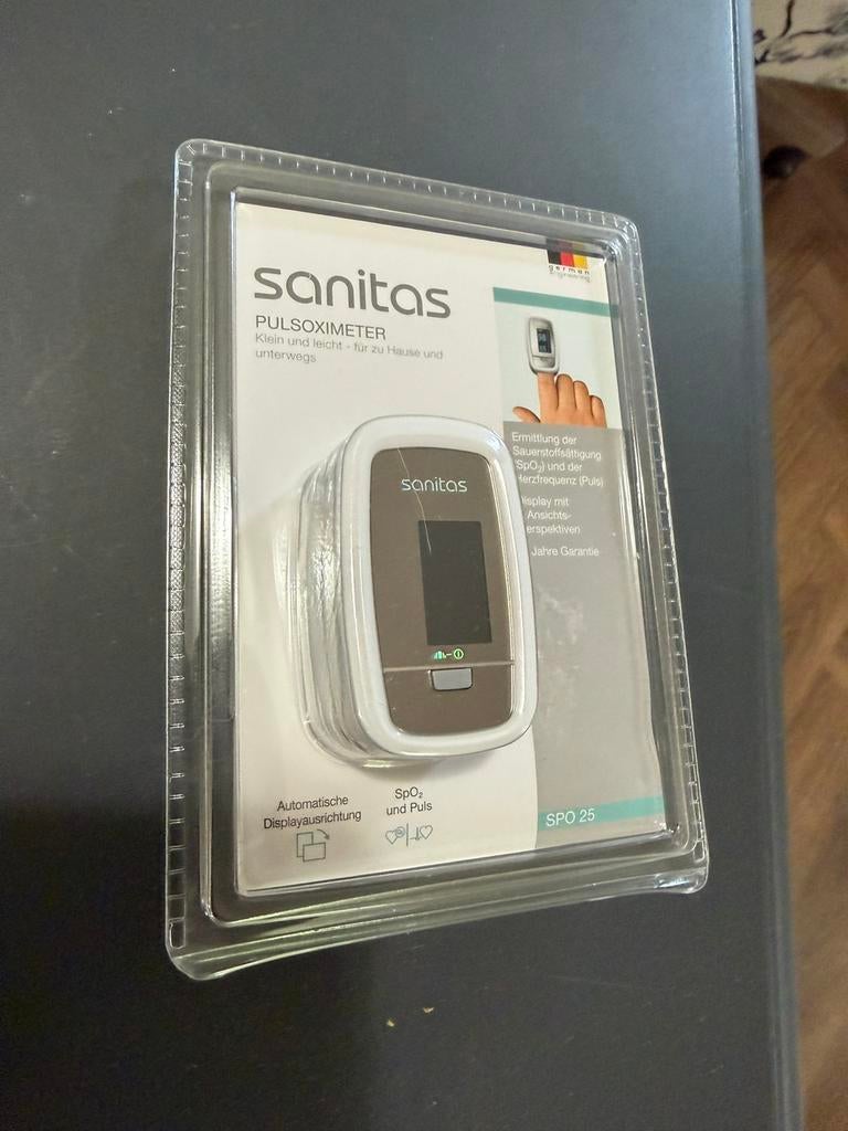 4x Saturatiemeter/Hartslagmeter Sanitas ( NIEUW), Ophalen of Verzenden, Nieuw, Overige typen