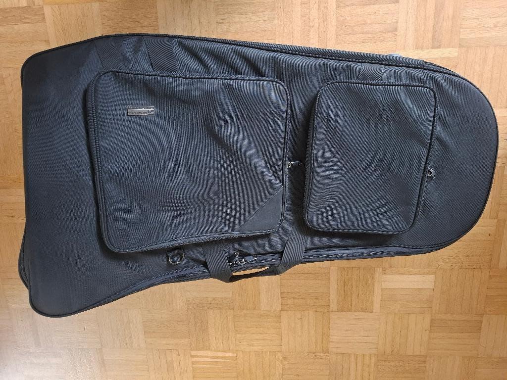 tuba gigbag, Muziek en Instrumenten, Ophalen of Verzenden, Zo goed als nieuw, Bes-tuba