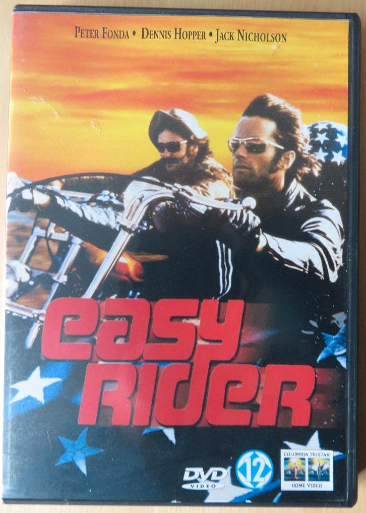 DVD Easy Rider (1969) Dennis Hopper, Cd's en Dvd's, Dvd's | Klassiekers, Zo goed als nieuw, Actie en Avontuur, 1960 tot 1980, Vanaf 12 jaar