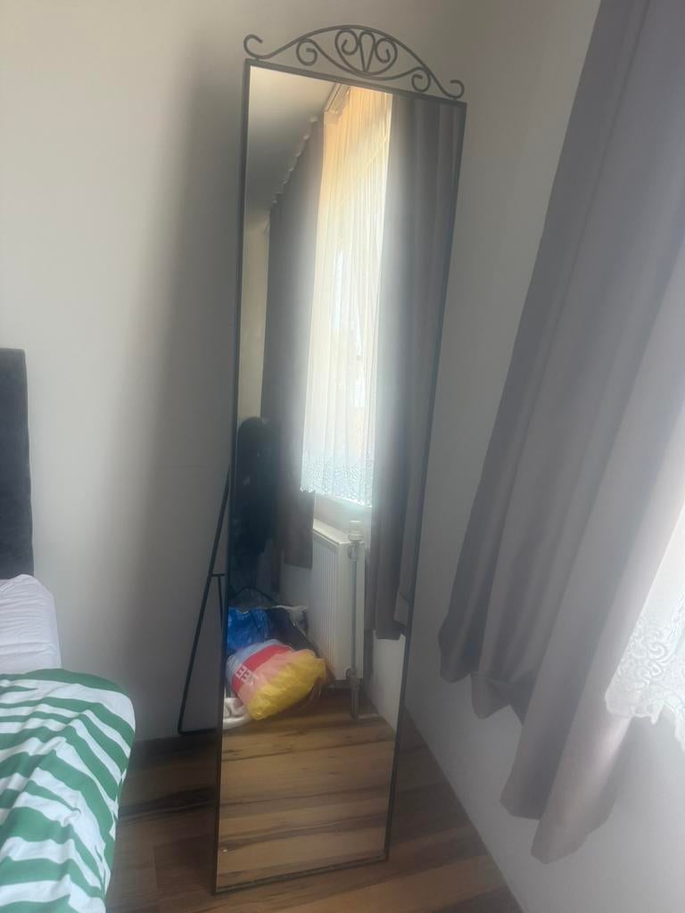 Staand spiegel 40 X 167, Minder dan 50 cm, Rond, Ophalen of Verzenden, Zo goed als nieuw