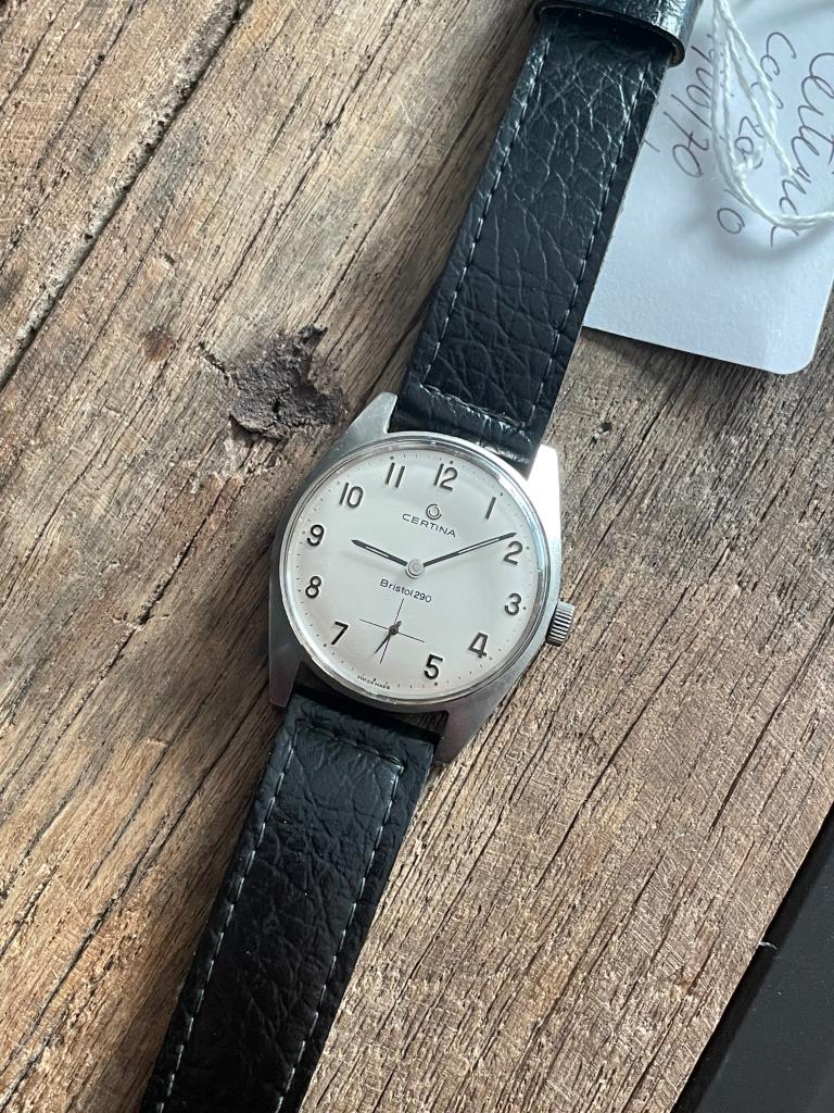 Certina Bristol, Gebruikt, Staal, Certina, Verzenden