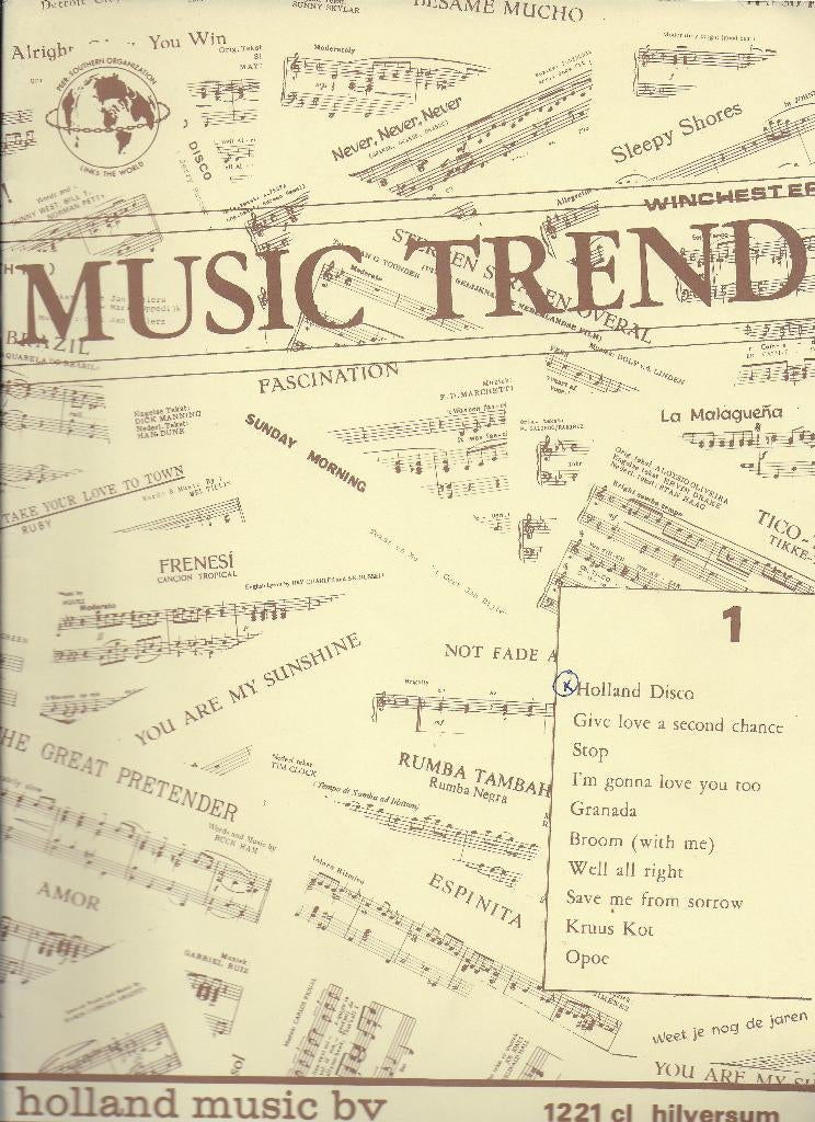 Mu9 bladmuziek music trend piano  ---, Muziek en Instrumenten, Gebruikt, Ophalen of Verzenden, Artiest of Componist, Piano