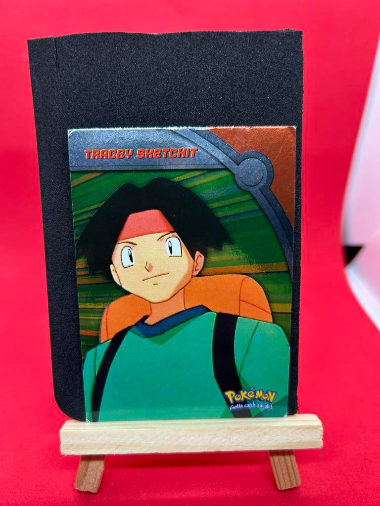 Pokémon Topps Tracey Sketchit Holo Vintage Card, Ophalen of Verzenden, Zo goed als nieuw