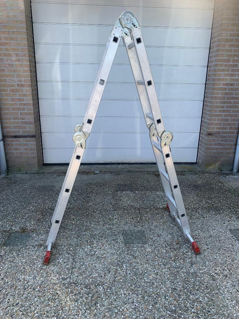 Vouwladder, Doe-het-zelf en Verbouw, Ophalen, Gebruikt, Ladder, Opvouwbaar of Inschuifbaar