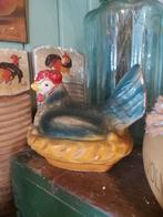 Antieke smash spaarpot kip , gips, Pasen, Ophalen