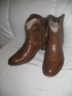 Croco Leren Country Western Laarzen Cognac Lichtbruin Mt 39, Kleding | Dames, Schoenen, Ophalen, Hoge laarzen, Bruin, Zo goed als nieuw