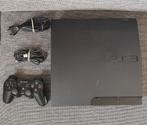 Sony PlayStation 3 Slim 320GB met controller en kabels, Gebruikt, 320 GB, Ophalen of Verzenden, Met 1 controller