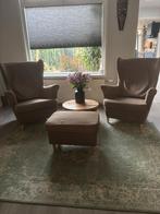 Twee IKEA stoelen, krukje en tafeltje, Ophalen, Gebruikt, Twee, Bruin