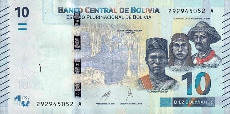 Bolivia bankbiljet 100 Bolivianos Umajalante-grot 2024 UNC, Ophalen of Verzenden, Zuid-Amerika, Los biljet