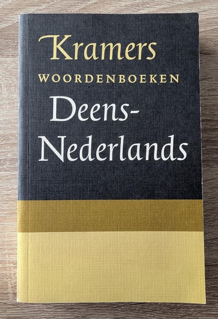 Kramers Woordenboek Deens - Nederlands, Ophalen of Verzenden, Zo goed als nieuw, Kramers, Overige talen