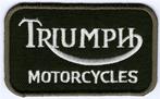 Triumph Motorcycles stoffen opstrijk patch embleem #34, Ophalen of Verzenden, Nieuw