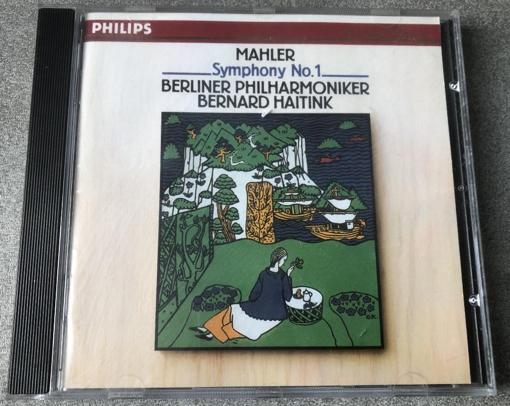 MAHLER - HAITINK - BERLINER PHILHARMONIKER - SYMPHONIE 1, Cd's en Dvd's, Ophalen of Verzenden, Romantiek, Zo goed als nieuw, Orkest of Ballet