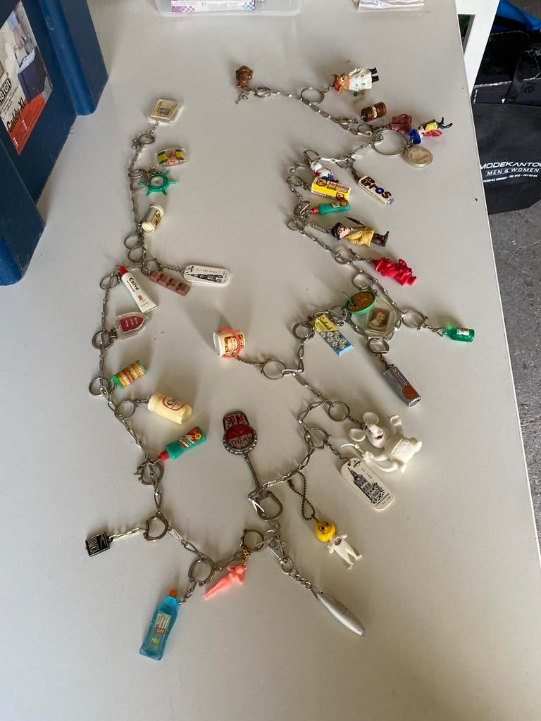 Partijtje sleutelhangers, Verzamelen, Ophalen of Verzenden, Gebruikt, Overige typen