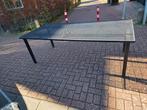 Zware metalen tuintafel - 3 stuks op voorraad, Ophalen, Zo goed als nieuw, Rechthoekig, Metaal