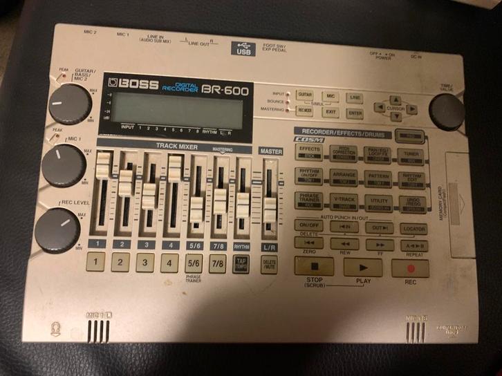 Boss multi track recorder!!, Muziek en Instrumenten, Mengpanelen, Gebruikt, 5 tot 10 kanalen, Microfooningang, Ophalen of Verzenden