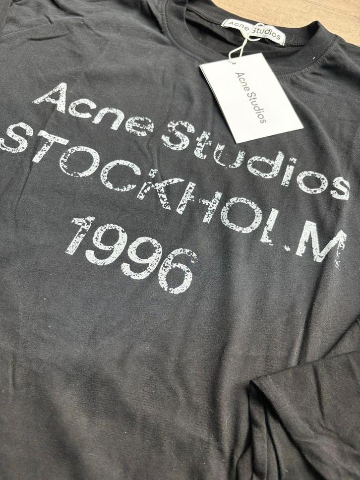Acne Studios Longsleeve zwart, Kleding | Heren, Truien en Vesten, Nieuw, Maat 48/50 (M), Zwart, Verzenden