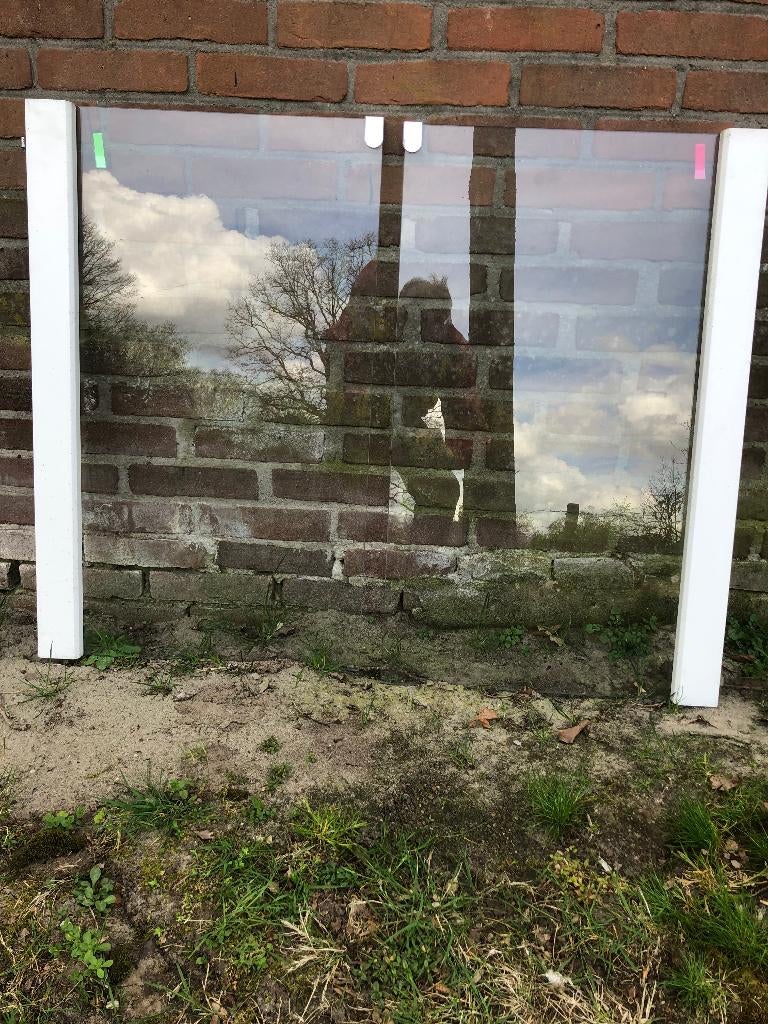 LUNDIA glazen kastdeuren, 50x80 cm, 12 stuks, in nieuwstaat, Ophalen, Zo goed als nieuw