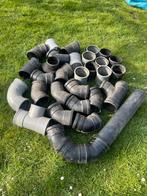30Bochten ,sokken en buizen 125 mm (DN/PP) voor afvoer, Ophalen, Afvoer, Gebruikt, Pvc