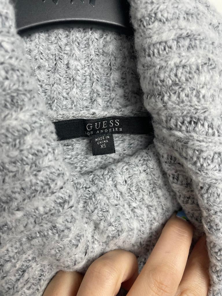 Guess rechtvallende jurk grijs gemeleerd maat XS rolkraag, Guess, Ophalen of Verzenden, Zo goed als nieuw, Guessnethelands@guess.eu