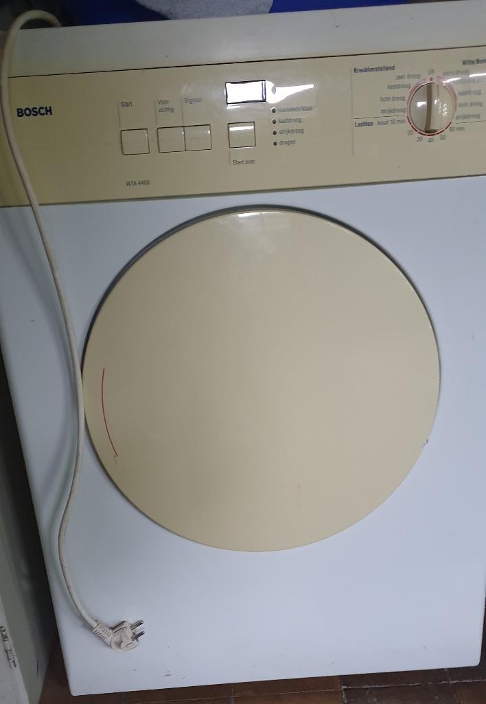 Droger, Ophalen, Gebruikt, Luchtafvoer, Voorlader