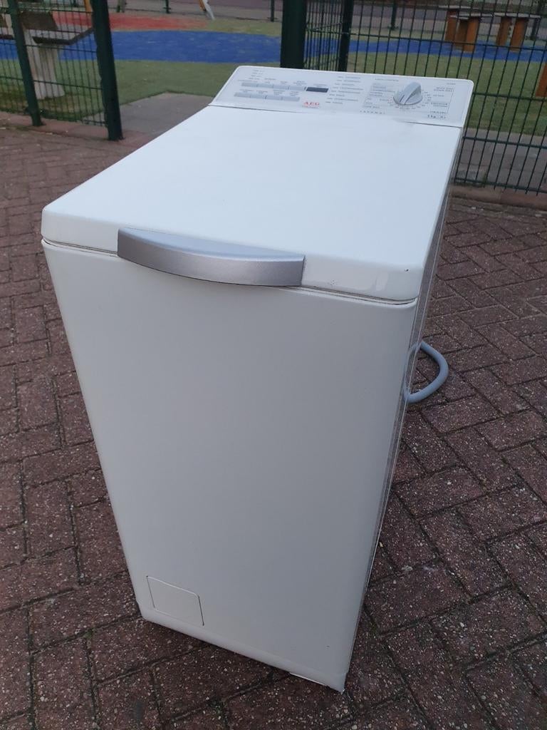 AEG bovenlader wasmachine wasautomaat Bezorging mogelijk, Witgoed en Apparatuur, Wasmachines, 1200 tot 1600 toeren, Gebruikt, Bovenlader