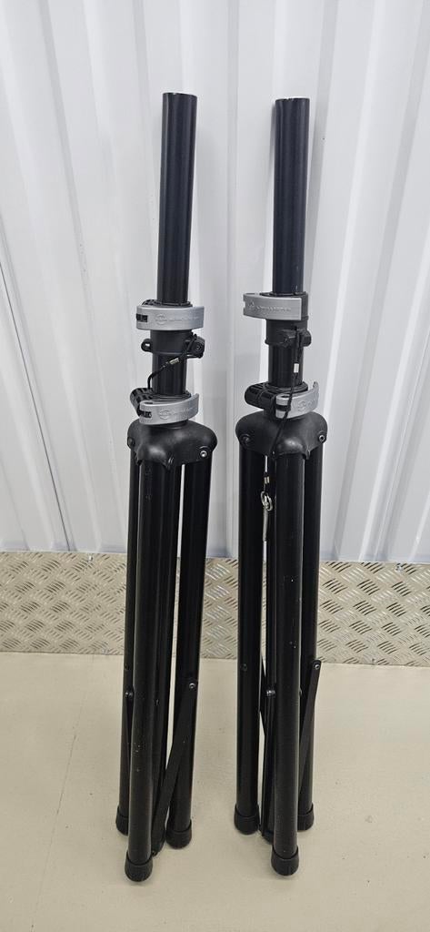 K&M 21459 luidspreker statieven set, Muziek en Instrumenten, Ophalen, Zo goed als nieuw