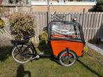 Babboe Big E - Elektrische bakfiets met regenkap - gekeurd!, Fietsen en Brommers, Fietsen | Bakfietsen, 4 kinderen of meer, Gebruikt