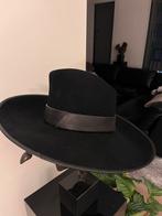 Zwarte hoed van Marianne Jongkind, Ophalen of Verzenden, Zo goed als nieuw, One size fits all, Hoed