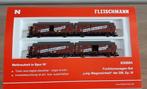 Fleischmann N 830684 wagoncombinatie met DCC-verlichting, Gebruikt, Wagon, Ophalen of Verzenden, Fleischmann